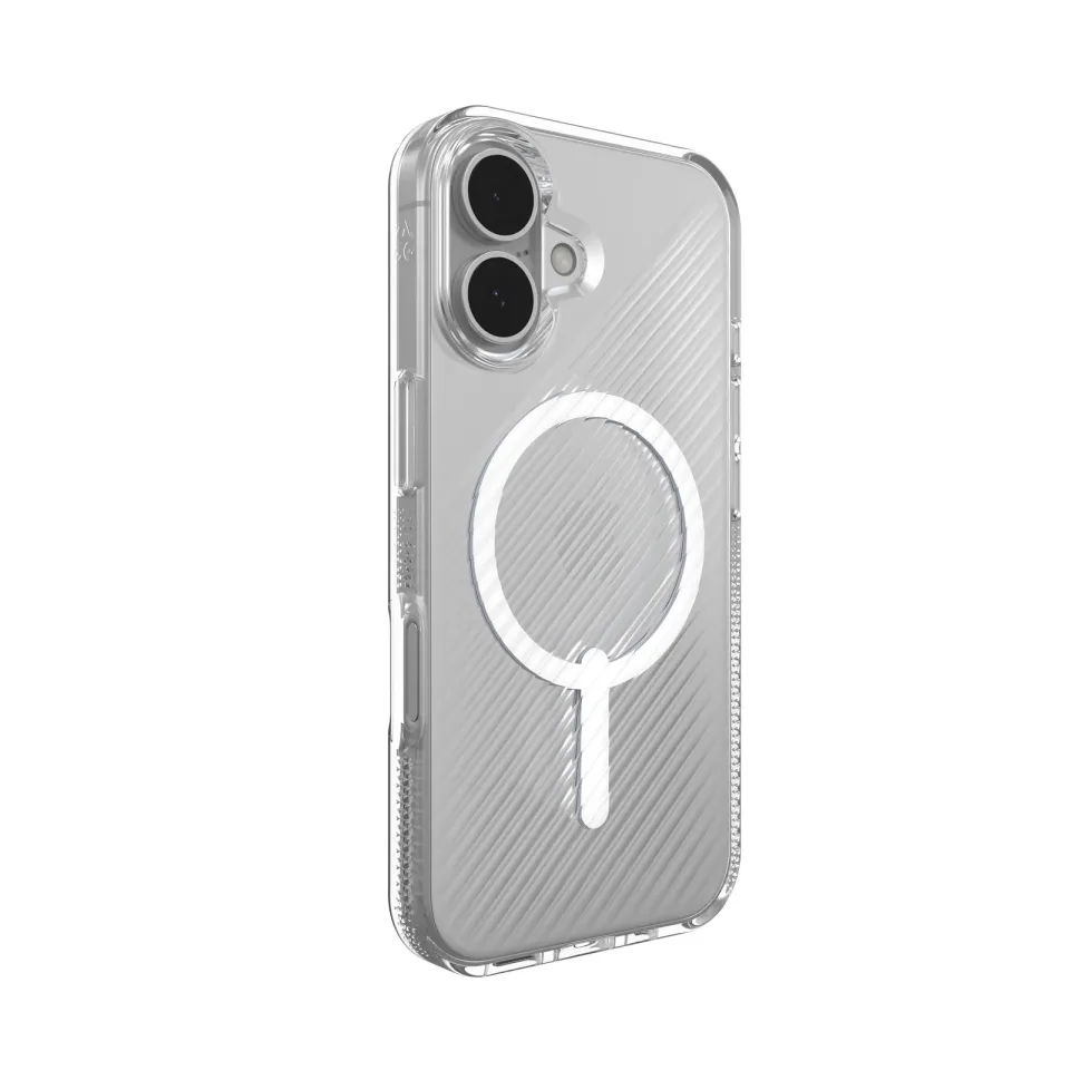 ZAGG kryt Luxe Snap Apple iPhone 16 Průhledný
