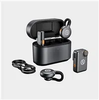 Hollyland LARK M2S Combo Wireless Lavalier Microphone Combo (Space Gray)