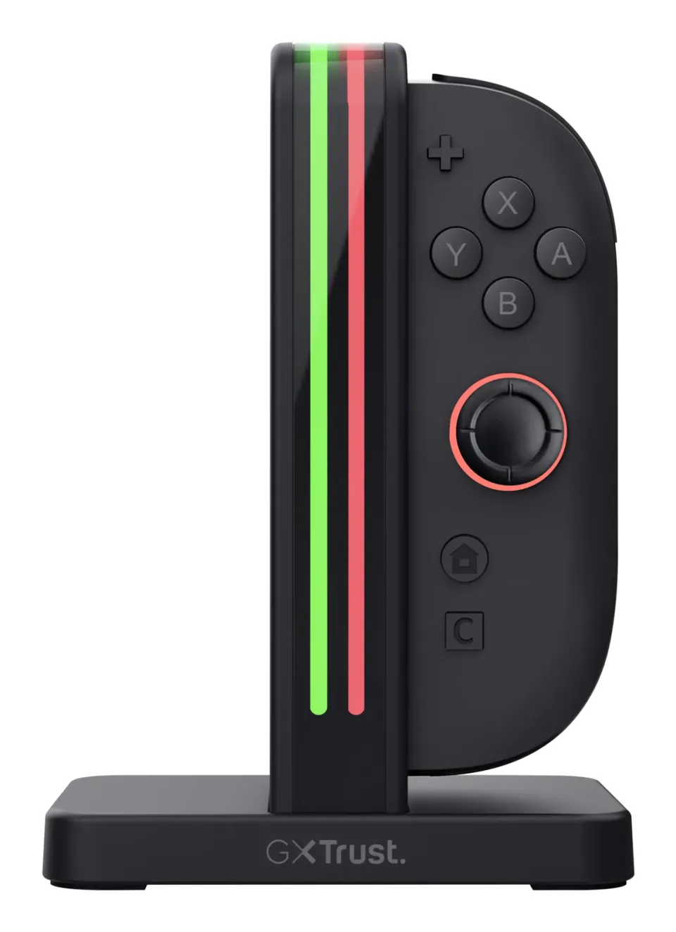 TRUST Nabíjecí stanice GXT 1256, Pro ovladače Nintendo Switch Joy-Con 2 , černá