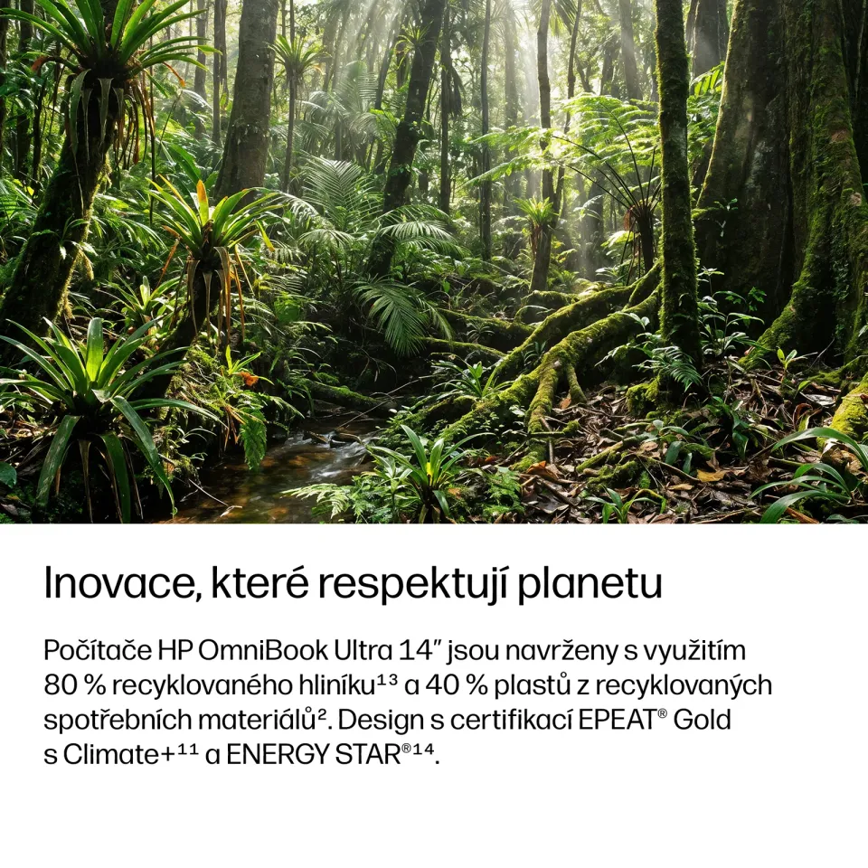 NTB HP OmniBook Ultra NG AI PC 14-kd0071ncx,Ultra 7 356H (16C) 50 NPU TOPs,50 TOPS,14.0" 3K,16GB,512GB SSD,Win11 Pro,2Y