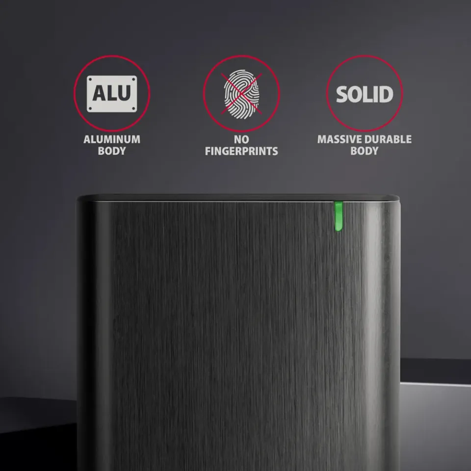AXAGON EE25-A6M SuperSpeed USB 3.2 Gen 1 typ A-M, externí hliníkový box pro 2,5"