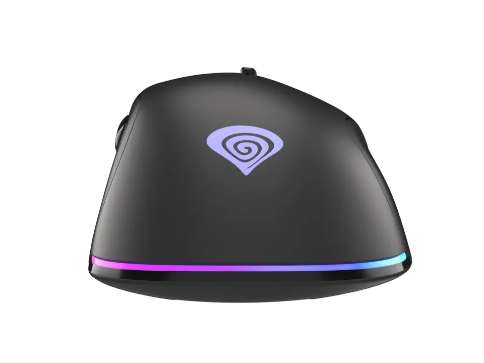 Genesis herní optická myš KRYPTON 200/RGB/6400 DPI/Herní/Optická/6 000 DPI/Drátová USB/Černá