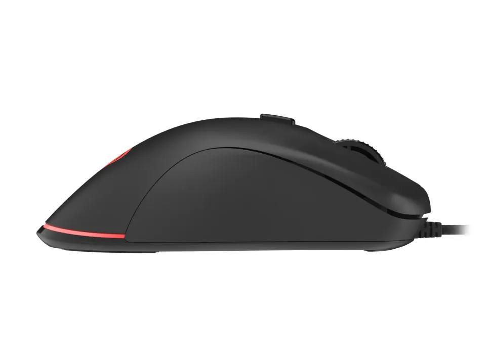 Genesis herní optická myš KRYPTON 200/RGB/6400 DPI/Herní/Optická/6 000 DPI/Drátová USB/Černá
