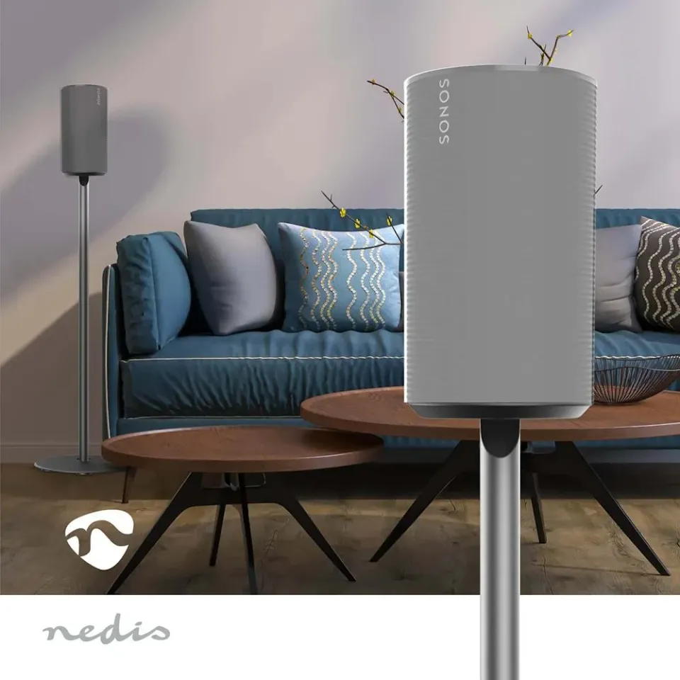 NEDIS stojan reproduktoru/ kompatibilní se Sonos Era 100/ stojan/ 3 kg/ pevný/ ABS/ kov/ černý