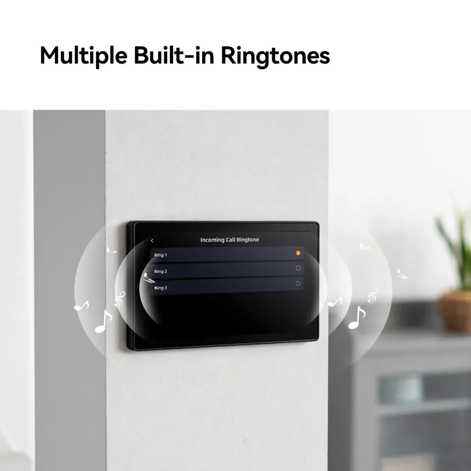 Imou chytrý domácí interkom VDP7/ Wi-Fi/ 5Mpix/ 7" dotykový display/ H.265/ černý/ CZ app