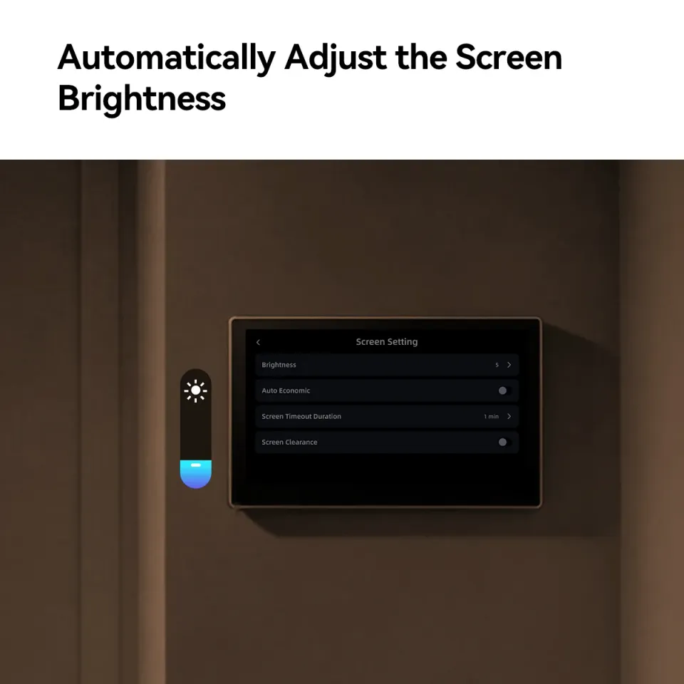 Imou chytrý domácí interkom VDP7/ Wi-Fi/ 5Mpix/ 7" dotykový display/ H.265/ černý/ CZ app