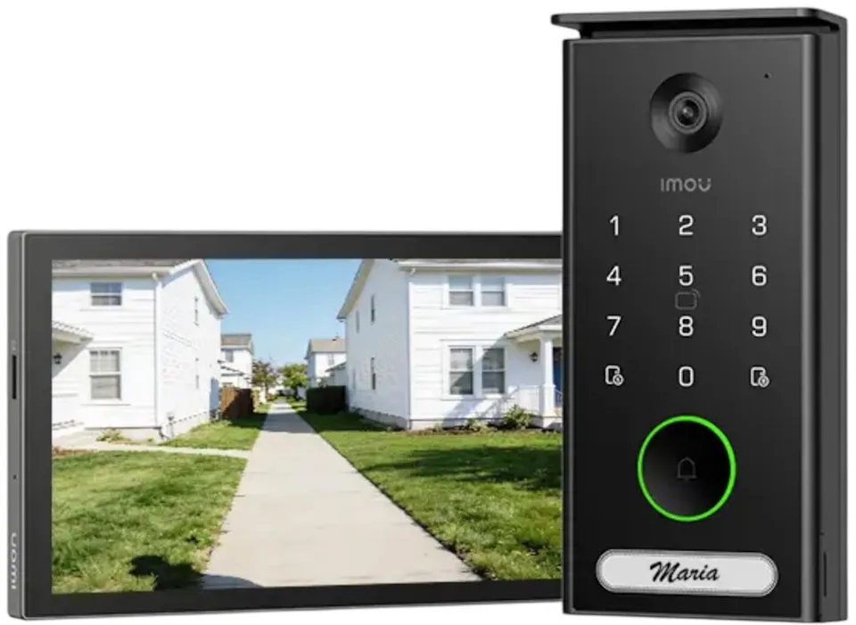 Imou chytrý domácí interkom VDP7/ Wi-Fi/ 5Mpix/ 7" dotykový display/ H.265/ černý/ CZ app