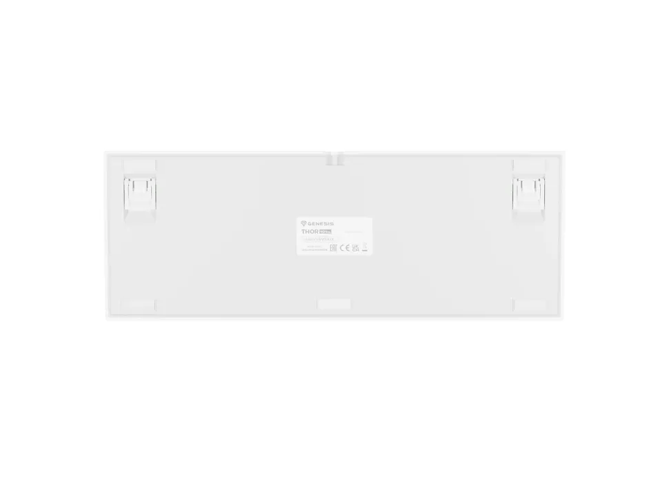 Genesis herní mechanická klávesnice THOR 404/RGB/Khail Box Brown/Drátová USB/US layout/Bílá