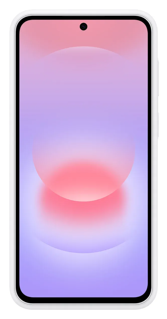 Samsung Silikonový zadní kryt A37 Light Gray