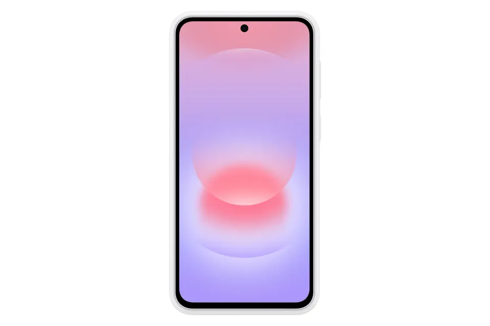Samsung Silikonový zadní kryt A37 Light Gray