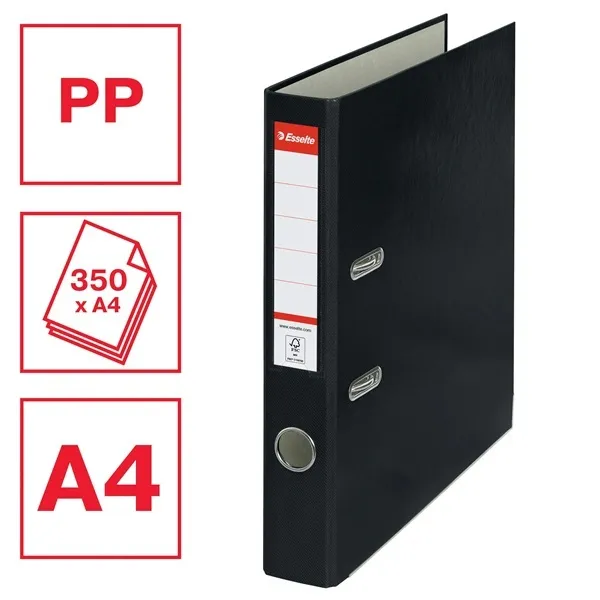 Esselte Economy A4 50 mm černý
