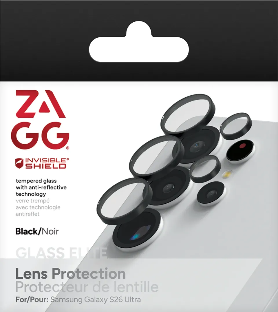 GLELARE CameraRings Samsung Galaxy S26 Ultra Black