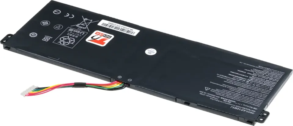 Baterie T6 Power pro Acer Aspire 3 A314-31, A315-31, Aspire 1 A114-31, 4810mAh, 37Wh, 2cell, Li-pol