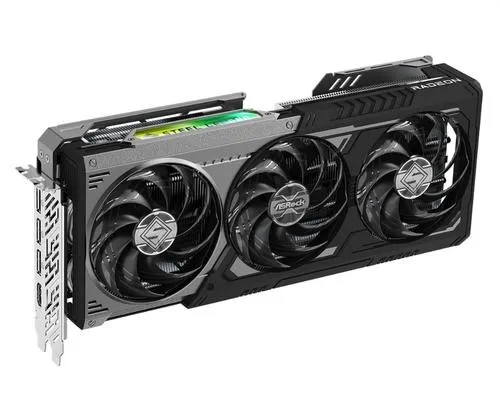 ASROCK vga AMD Radeon RX 9070XT Steel Legend DARK 16G (tmavá karta)