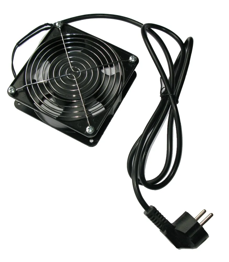 XtendLan Ventilace pro nástěnné rozvaděče, 1 ventilátor,napájecí kabel