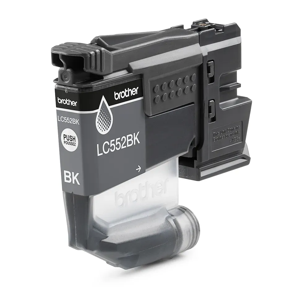 Brother LC-552BK (inkoust black, 550 str.)