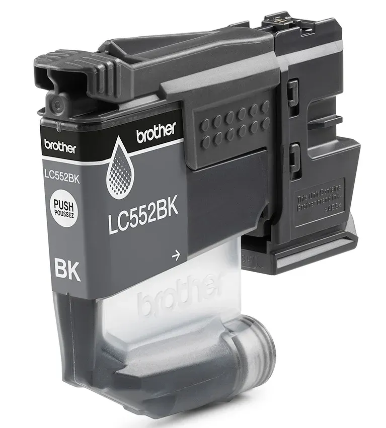 Brother LC-552BK (inkoust black, 550 str.)