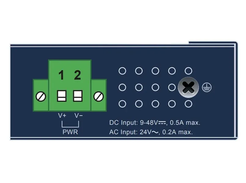 Planet IGT-815AT konvertor 1x 100/1000Base-T,1x SFP 100/1000-X, ESD+EFT, IP30, -40 až 75°C, malý rozměr