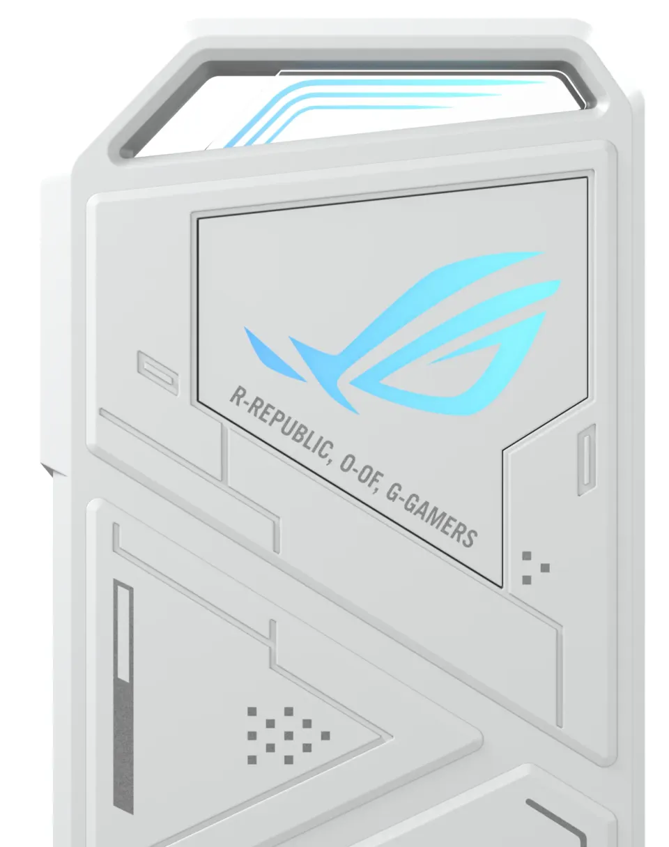 ASUS Externí box pro SSD M.2, ROG STRIX ARION, USB-C 3.2, Délka 30-80 mm, AURA RGB, Bílá
