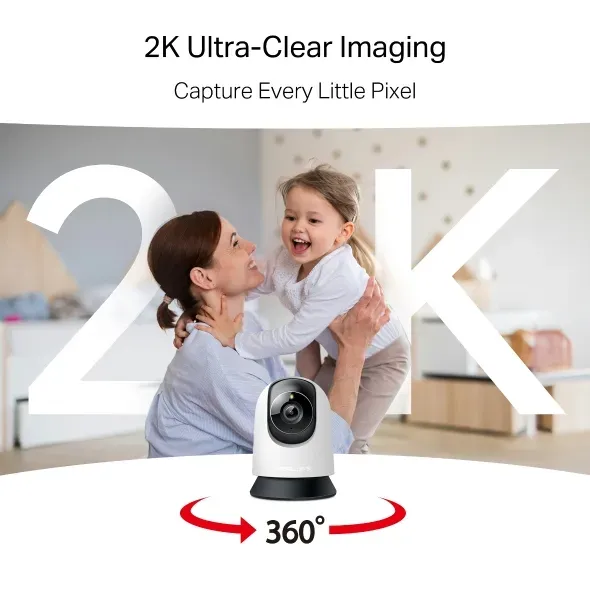 TP-Link Mercusys MC210 Domácí bezpečnostní otočná Wi-Fi kamera