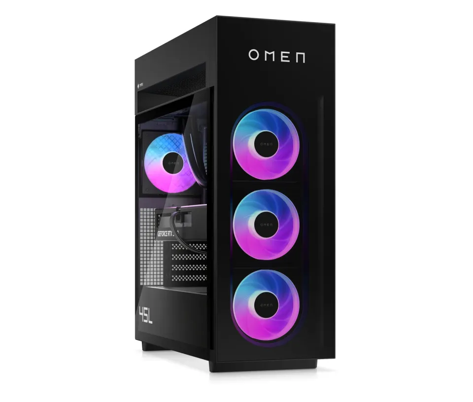 HP PC OMEN 45L GT23-0580nc, R7-9800X3D, 32GB DDR5, 2TB SSD Gen5, RTX 5080 16GB, Win 11 Home,3-3-0, Game Pass