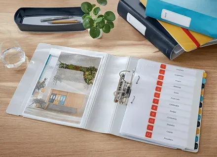 LEITZ Pákový pořadač Active Cosy A4 82 mm teplá žlutá