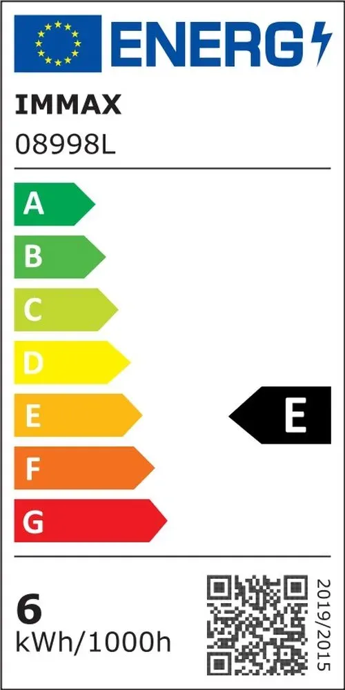 IMMAX LED stolní lampička CLIP/ 7,5W/ DC 12V/1A/ CCT/ IP20/ černá