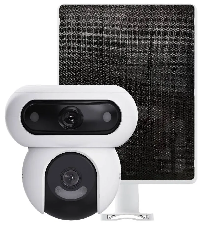 EZVIZ IP kamera HB90 kit/ PTZ/ Wi-Fi/ 2x 4Mpix/ krytí IP65/ duál objekt. 2,8 + 6mm/ H.265/ IR až 35m/ + 8W solární panel