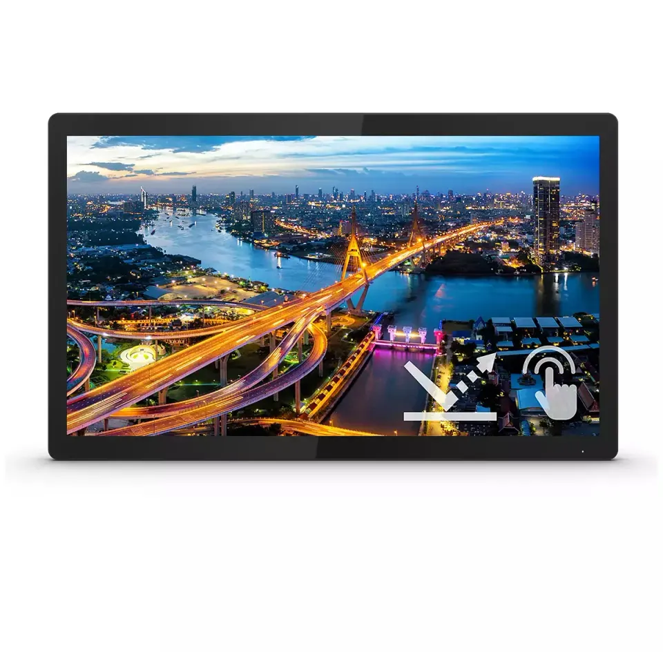 Philips LCD 222B1TFL 21,5" 16:9 IPS Touch/1920x1080@75Hz/50M:1/4ms/400cd/HDMI/DP