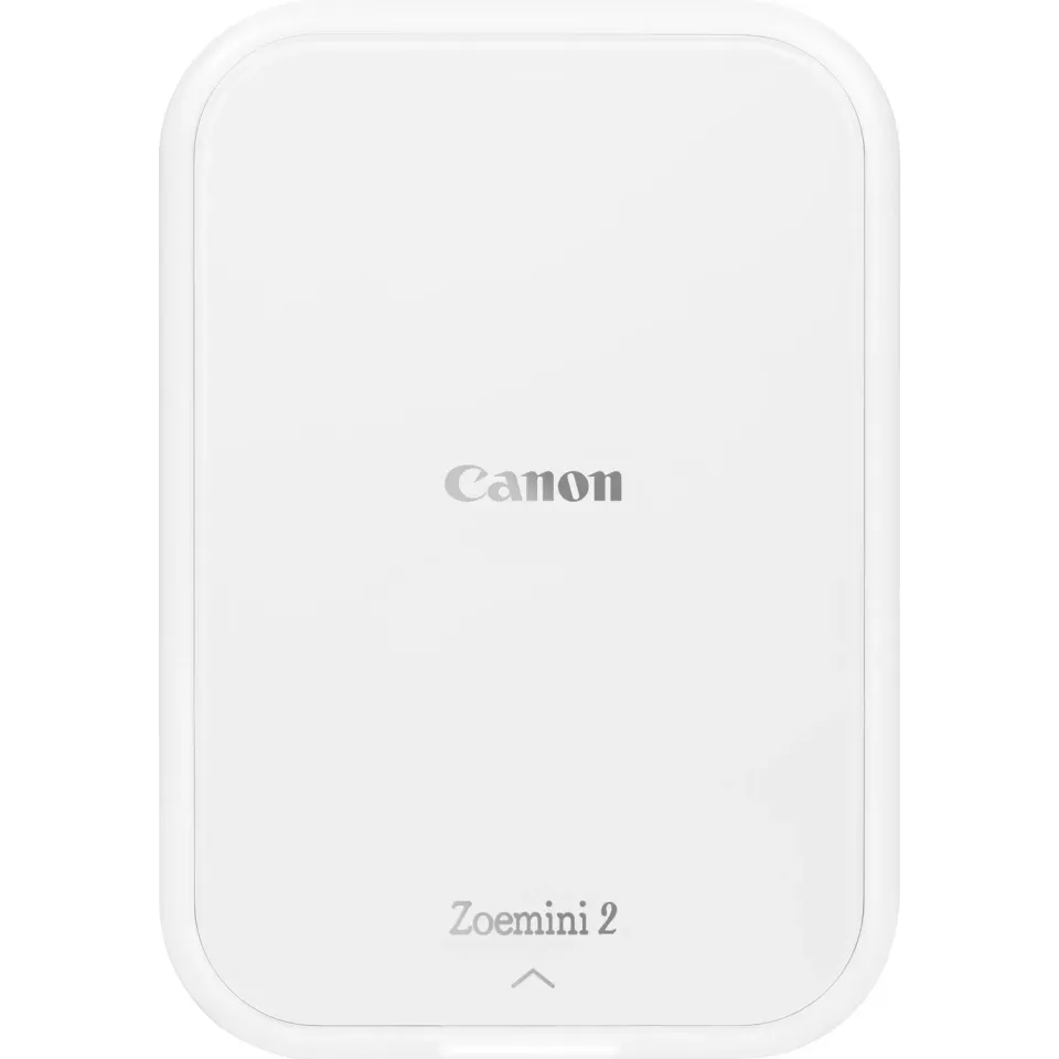 Canon Zoemini 2 – ZINK-Taschenfotodrucker ohne Tinte, 5 × 7,6 cm Sticker-Fotos, Bluetooth, perlweiß