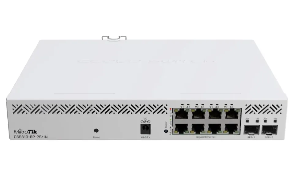 MIKROTIK Cloud Smart Switch, CSS610-8P-2S+IN