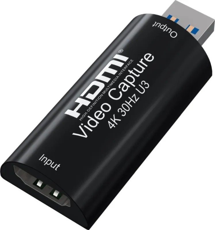 PremiumCord HDMI capture/grabber pro záznam Video/Audio signálu do počítače s US