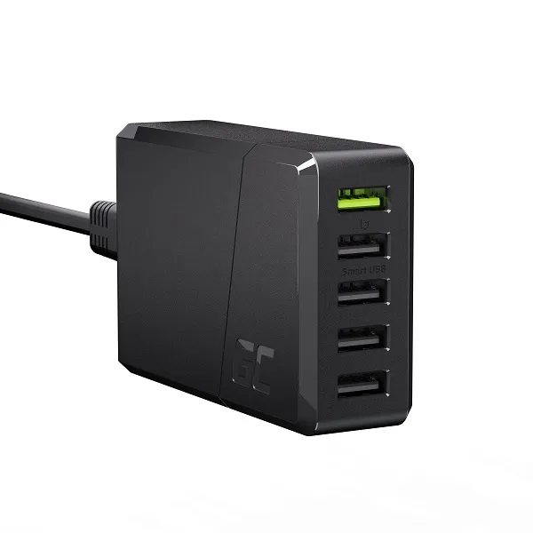 Green Cell Nabíječka 52W GC ChargeSource 5 s Ultra Charge a Smart Charge - 5x US
