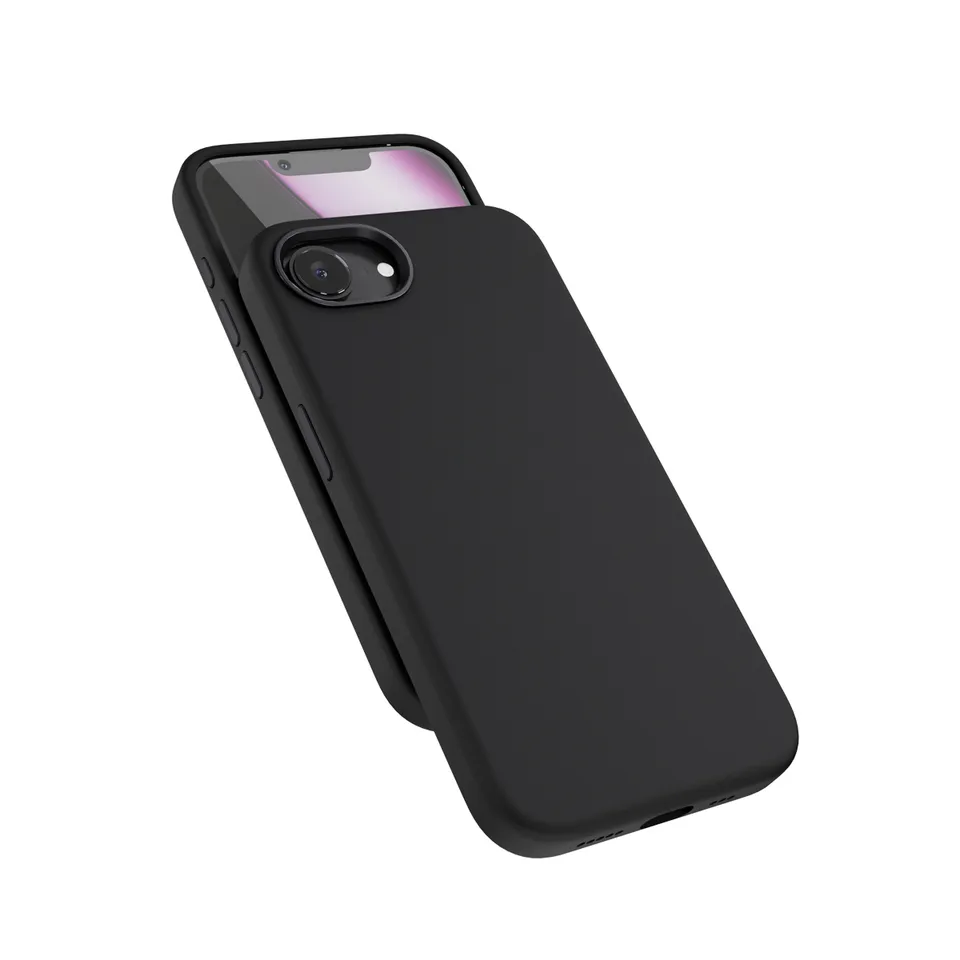 Epico Mag+ Silicone Pro kryt iPhone 16e/17e černá