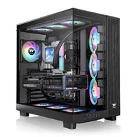 THERMALTAKE Case View 380 XL TG ARGB, ATX, Průhledná bočnice, 4x 120mm ARGB Fan, černá