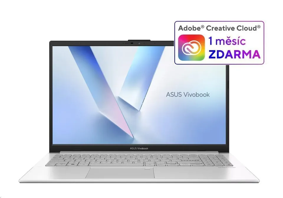 ASUS NTB Vivobook Go 15 (E1504FA-BQ5409W), R3 30, 15.6" FHD, 8GB, 256GB SSD, Radeon, W11 Home, Cool Silver