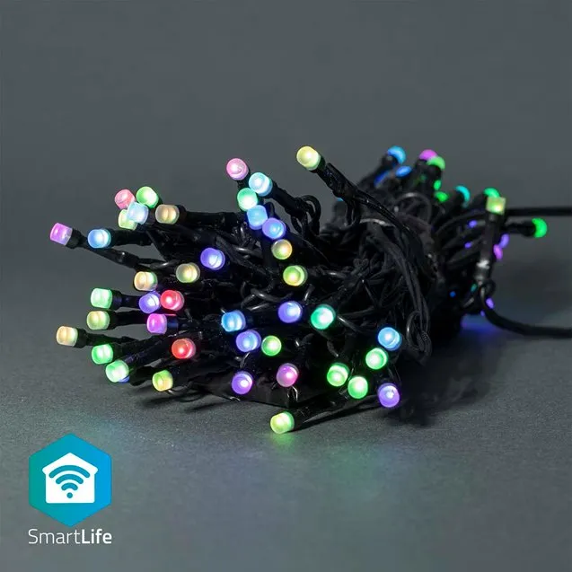 Nedis WIFILX01C42 SmartLife světelný řetěz | Tětiva | Wi-Fi | RGB | 42 LED's | 5