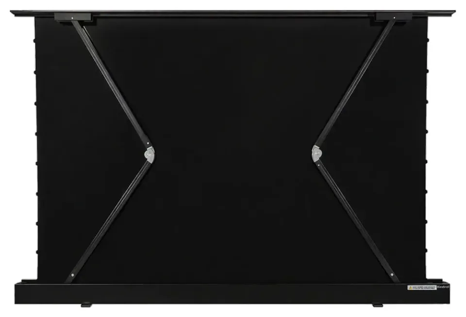 ELITE SCREENS plátno elektrické od podlahy vzhůru 100" (254cm)/ 16:9/ 125×222cm/ gain 0,8/ case černý/ CLR5 / pro UST