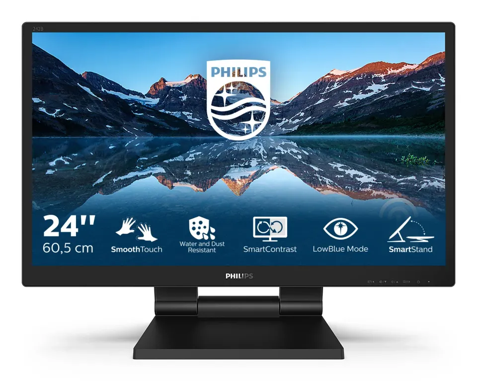 Philips LCD 242B9T 23,8" 16:9 IPS Touch/1920x1080@60Hz/5ms/250cd/VGA/DVI/HDMI/DP