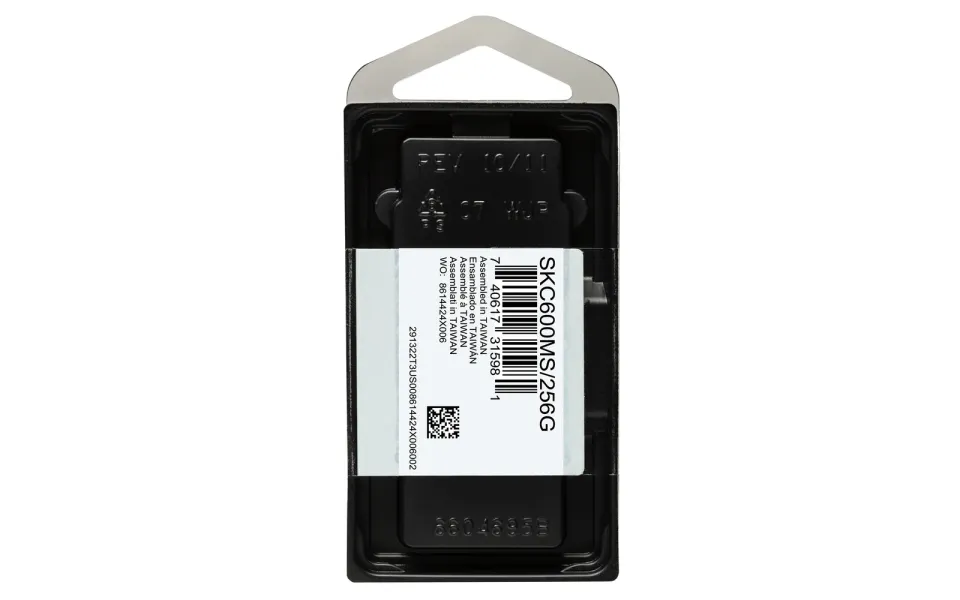 Kingston Flash 256G SSD KC600 SATA3 mSATA