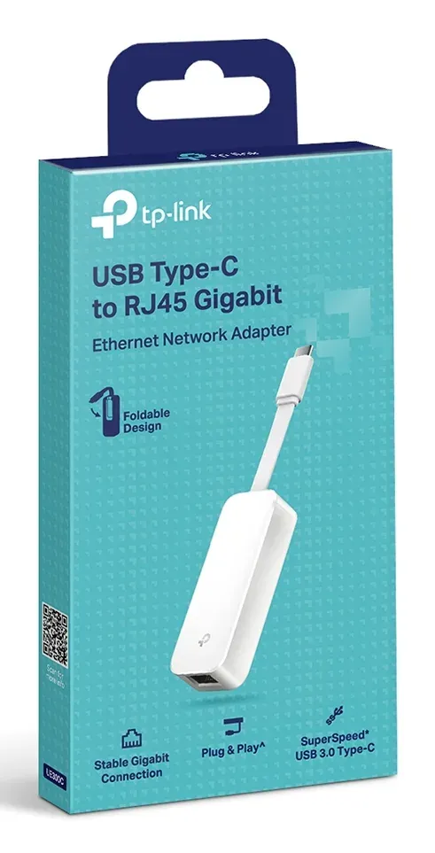 TP-Link UE300C - Síťový adaptér, USB 3.0 Type-C, 10/100/1000Mbps