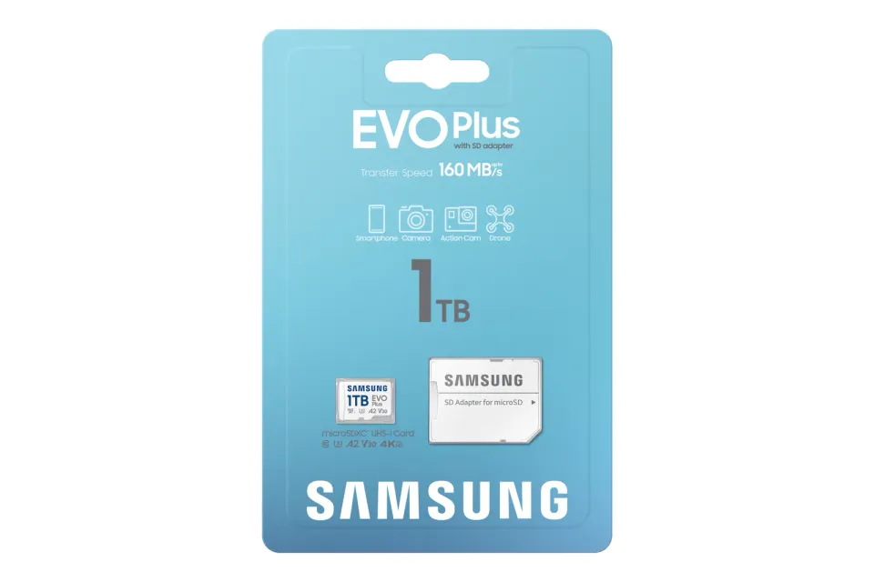 Samsung micro SDXC karta 1 TB EVO Plus + SD adaptér