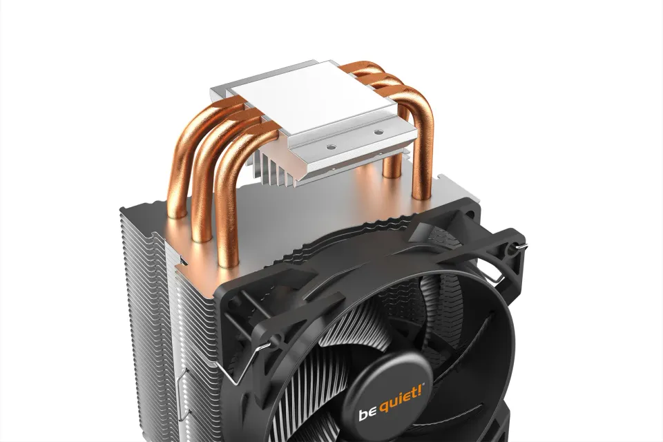 Be quiet! / chladič CPU PURE ROCK SLIM 2 / socket AMD i Intel / 130TDP / 1x 92mm fan / 3x Heatpipe /