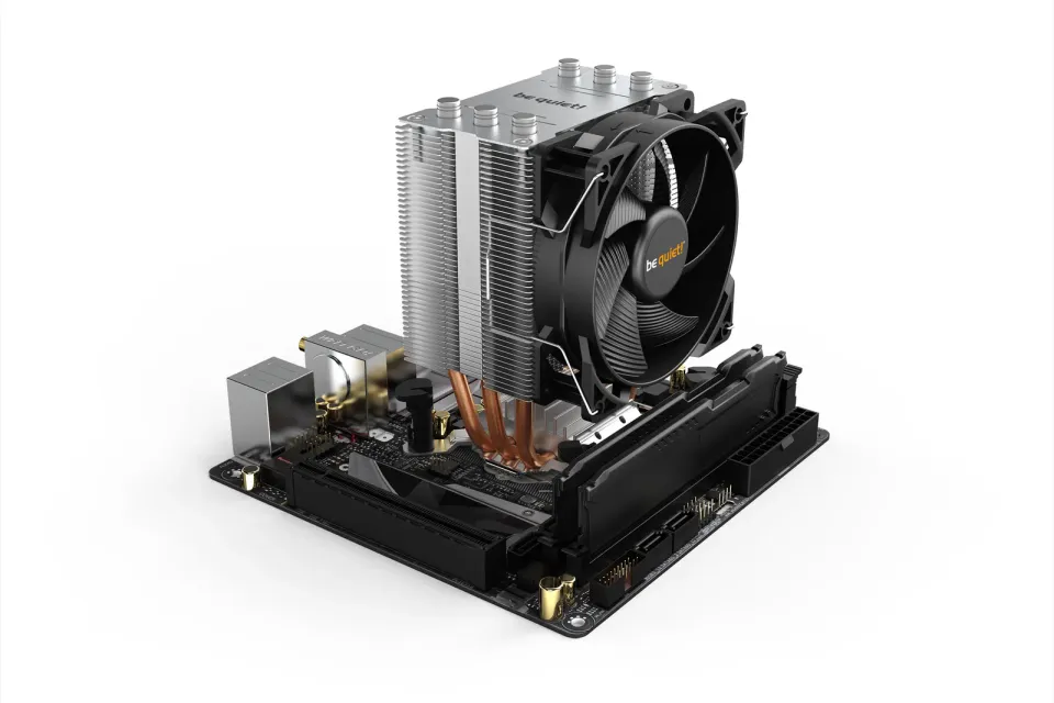 Be quiet! / chladič CPU PURE ROCK SLIM 2 / socket AMD i Intel / 130TDP / 1x 92mm fan / 3x Heatpipe /