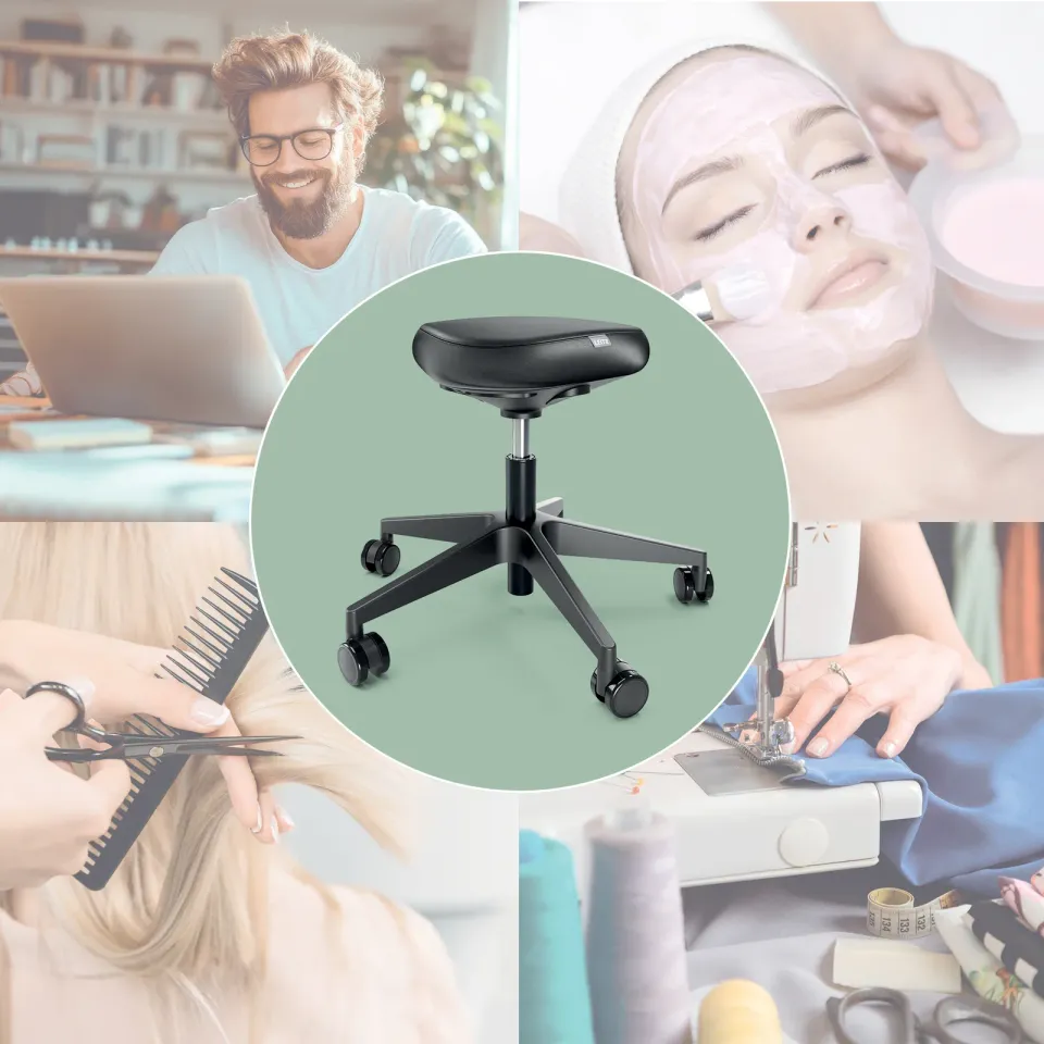 Leitz ergonomická židle pro sezení s kolečky Ergo