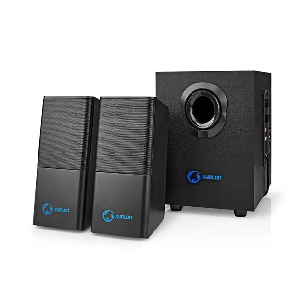 Nedis GSPR10021BK - Herní Reproduktory | 2.1 | Napájení USB | Jack 3,5 mm | RMS