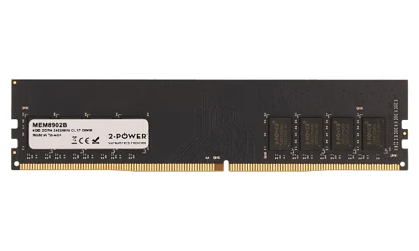 2-Power 4GB PC4-19200U 2400MHz DDR4 CL17 Non-ECC DIMM 1Rx8