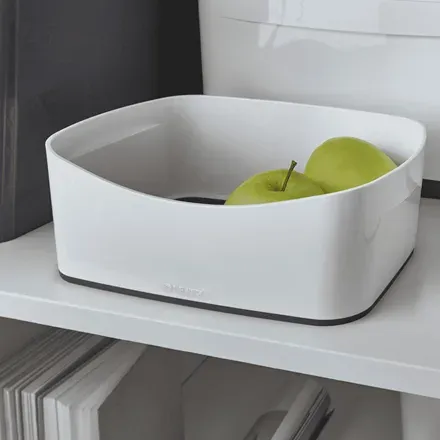 LEITZ Stolní box MyBox, bílá/černá