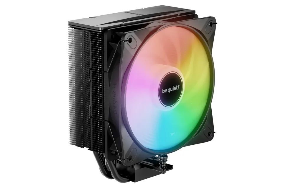 Be quiet! chladič CPU PURE ROCK 3 LX / 120mm PWM ARGB fan / 4xheatpipe / stříbrný