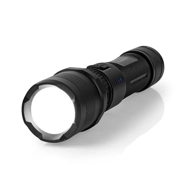 Nedis LTRR10WBK - Svítilna LED | 10 W | 1000 lm | IPX4 | Dobíjecí | černá barva